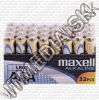 Olcsó Maxell LR03 32xAAA mikro alkáli elem *Fóliás* (IT11935)